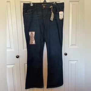 NWT Democracy Women’s Indigo Bootcut Jeans - 16W